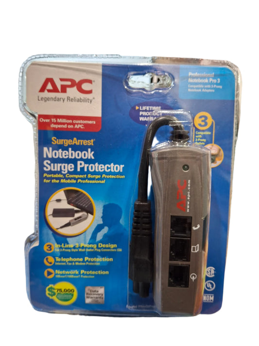 APC SuregeArrest NoteBook 120V Surge Suppressor