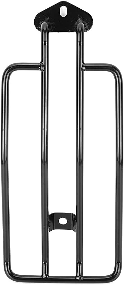 Motorcycle Rear Luggage Rack Adaptable for Xl883/1200 X48 Sturdy Long Lasting Easy Installation (Black)
