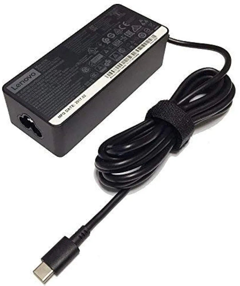 New Laptop Charger 65W watt USB Type C AC Power Adapter for Lenovo ThinkPad Yoga Flex Miix