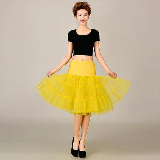 Women's 50s Vintage Petticoat Underskirt