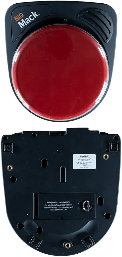 AbleNet BIGmack AAC Communication Device - Speech Therapy Communication Aid for Nonverbal Kids & Adults - Product Number #10000041