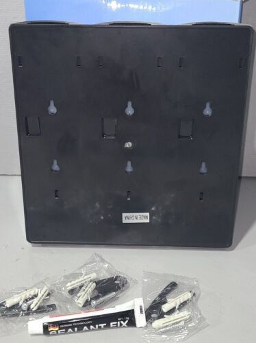 AUMIO 3 Chamber Soap Dispenser Trio Shower Gel Shampoo Conditioner with 3x350ml