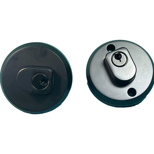 Circular Deadbolt Lock with Double Mechanical Key Lock Deadbolt SMY-D102