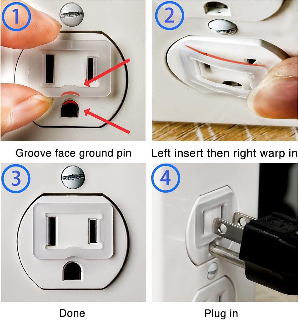 12 Packs Loose Outlet Plug Fix Make Your Loose Socket Jack Snug for Power Plug - Standard Tight Fit