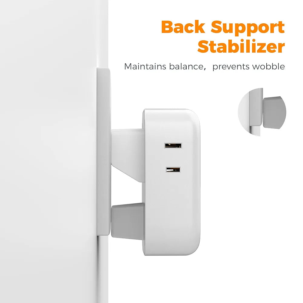 TESSAN All-in-One European Travel Adapter: Power 4 Devices Simultaneously with 4 Outlets & 3 USB Ports - Compact, Foldable, Type C Plug for EU, Spain, France, Italy, Germany, Iceland