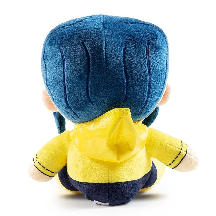 Kidrobot Coraline with Button Eyes Phunny Plush