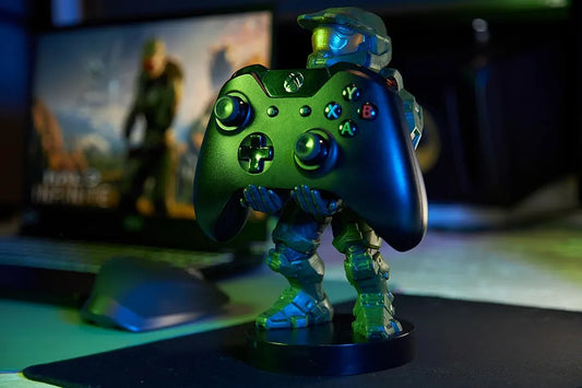 Cable Guys - Halo Figures Master Chief Infinite Gaming Accessories Holder & Phone Holder for Most Controller