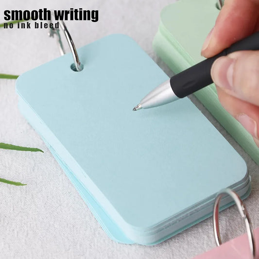 Koogel 570PCS Colored Index Cards, Blank Index Cards 6 Colors Study Cards Notecards Flash Cards for School Learning Memory Recipe Cards