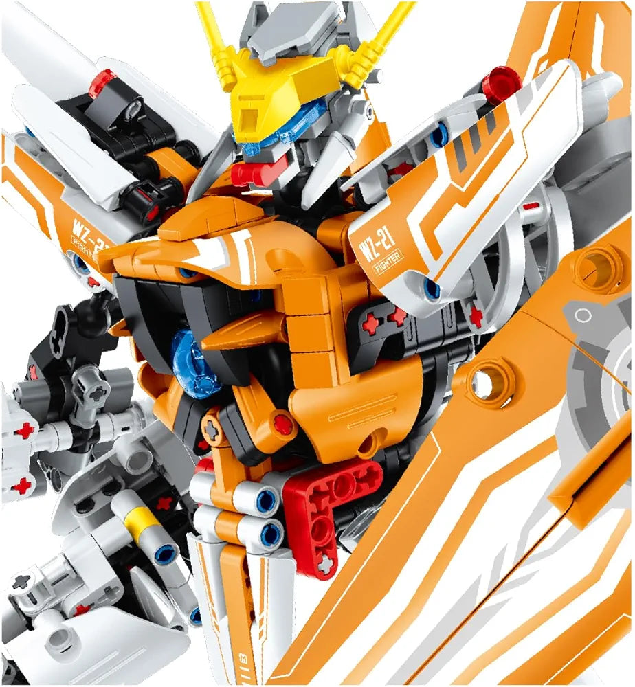 Dakott STEM Mechanical Engineering Building Toy,Mecha Robot Building Blocks Take Apart Toy, 833 Pcs DIY Building Kit, Learning Engineering Construction Toys