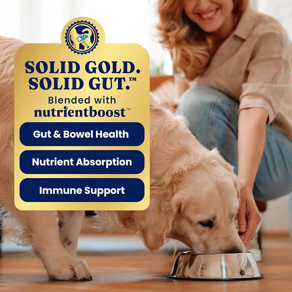 Solid Gold Beef Tripe Wet Dog Food Mix in for Adult & Senior Dogs - Helps Boost Appetite for Picky Eaters & Sensitive Stomachs - Canned Dog Food Additive for Healthy Digestion - 6 Pack/13.2oz Cans