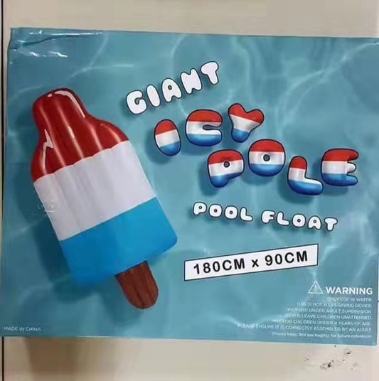 Giant Popsicle Floater - Premium Quality Inflatable Pool Float for Summer Fun