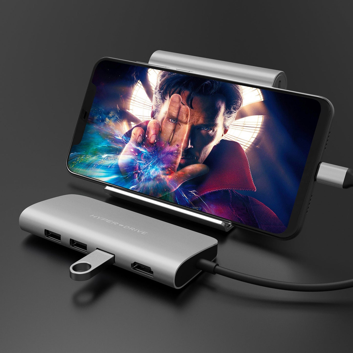 HyperDrive POWER USB-C Hub (9-in-1, for Laptops & Desktops)