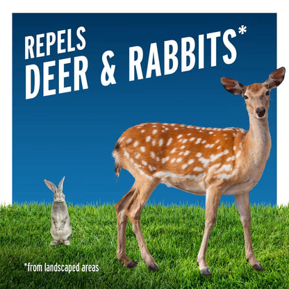 Liquid Fence Deer and Rabbit Repellent, Ready-to-Use Spray, 1 Gallon