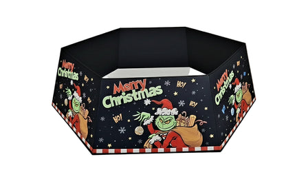 Grinch Hexagon Foldable Christmas Tree Collar