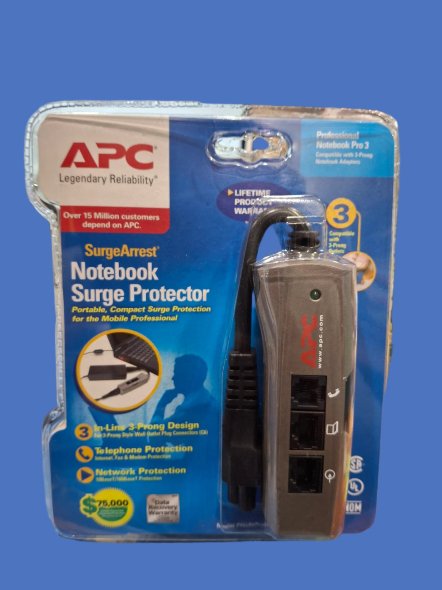 APC SuregeArrest NoteBook 120V Surge Suppressor
