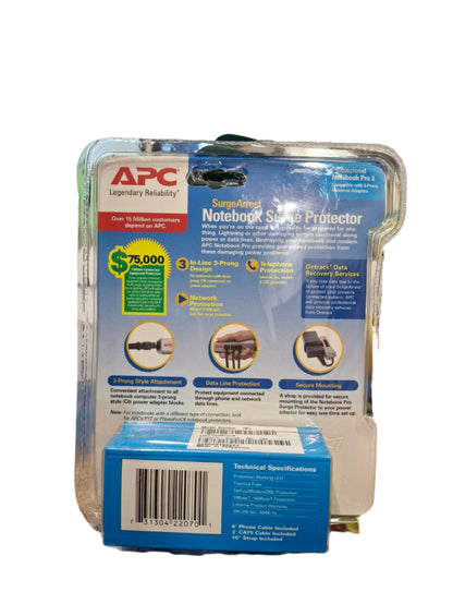 APC SuregeArrest NoteBook 120V Surge Suppressor
