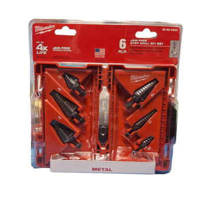 Milwaukee 48-89-9224 6-Piece Step Bit Set - Ultimate Drilling Solution