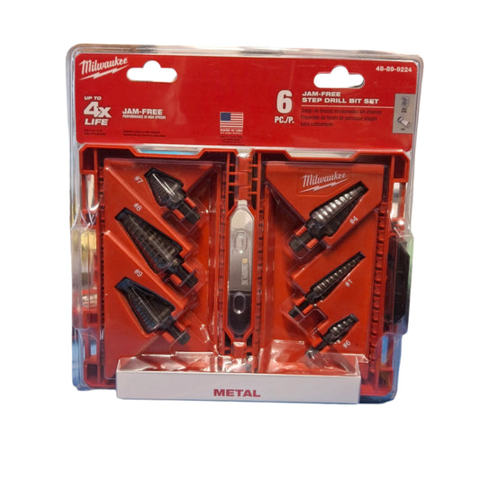 Milwaukee 48-89-9224 6-Piece Step Bit Set - Ultimate Drilling Solution