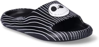 Ground Up Nightmare Before Christmas Men's Comfort Slide Sandals Size 10