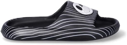 Ground Up Nightmare Before Christmas Men's Comfort Slide Sandals Size 10