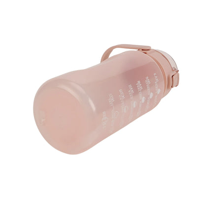 48 OUNCE PLASTIC WATER BOTTLE WITH MILESTONE MARKINGS
