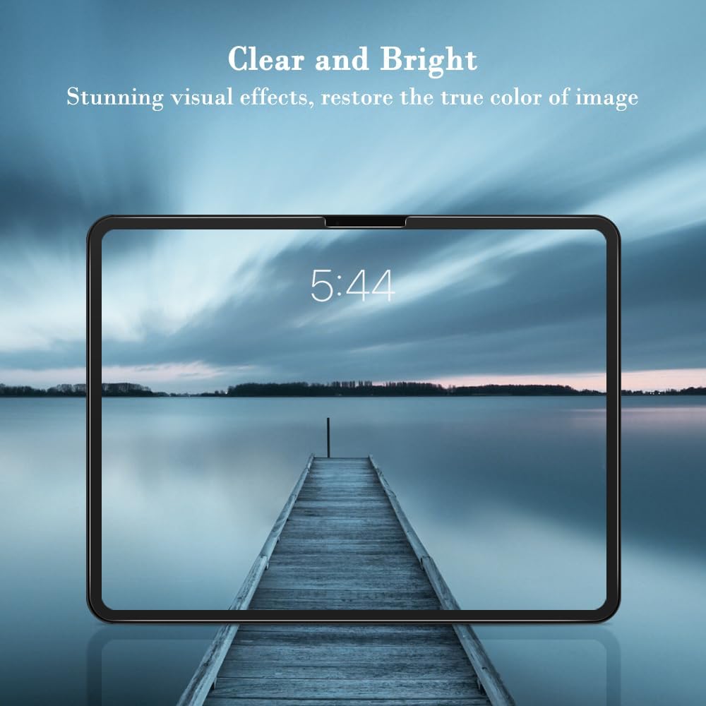PERFECTSIGHT Anti Blue Light Screen Protector Compatible with iPad Air 13 Inch M3/M2 , [Medical-Grade HD Eye Protection] Blue Light Filter 6 Radiations Tempered Glass