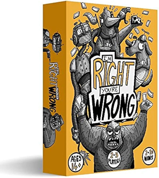 I’m Right You’re Wrong - A Light Strategy Card Game Where Players Battle for The Last Word 