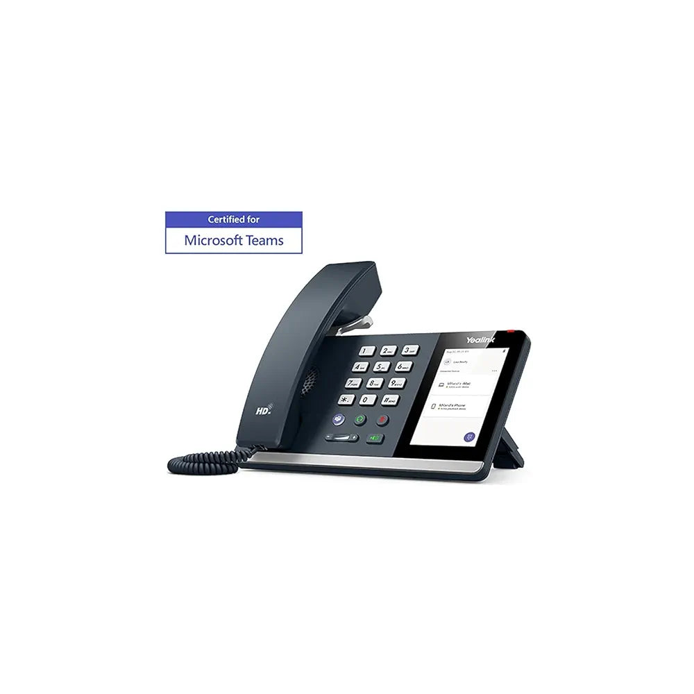 Yealink MP50 IP Phone for Teams - Corded, 4" Touchscreen, USB Hub, Bluetooth