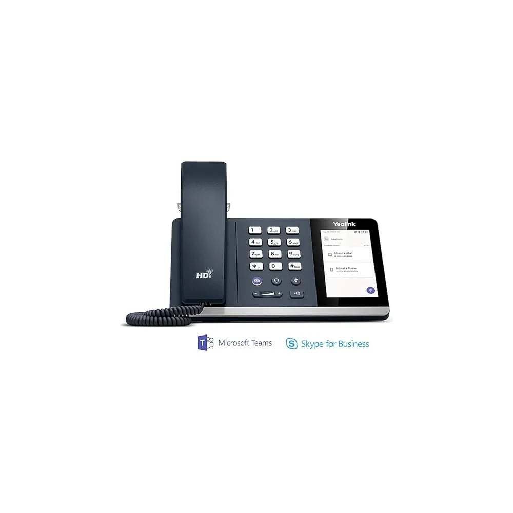 Yealink MP50 IP Phone for Teams - Corded, 4" Touchscreen, USB Hub, Bluetooth