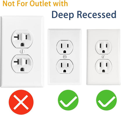 12 Packs Loose Outlet Plug Fix Make Your Loose Socket Jack Snug for Power Plug - Standard Tight Fit