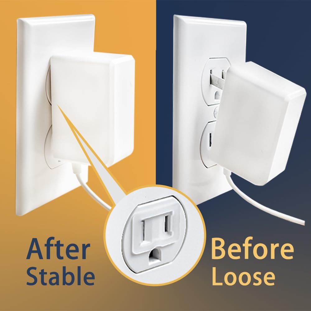 12 Packs Loose Outlet Plug Fix Make Your Loose Socket Jack Snug for Power Plug - Standard Tight Fit