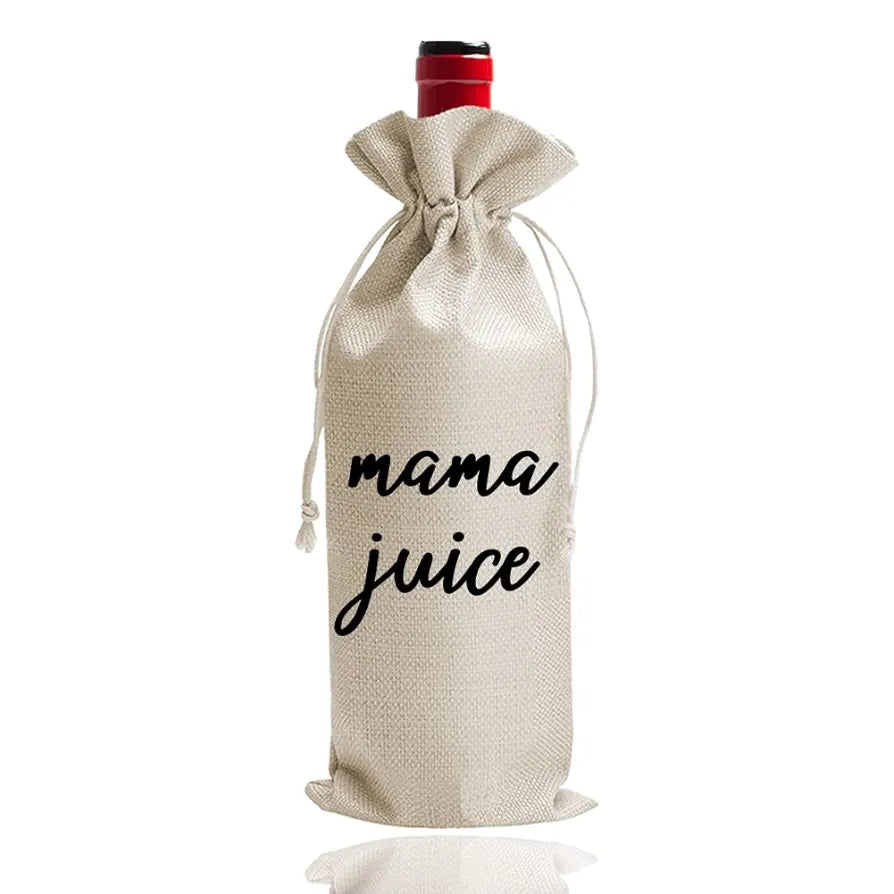 Mom Juice Wine Bag, Mom Birthday Gifts, mom Wine Bag, Mom Gifts, Gift Ideas for Mom, New Mom Gifts, Mothers Gifts for Mom from Daughter Son