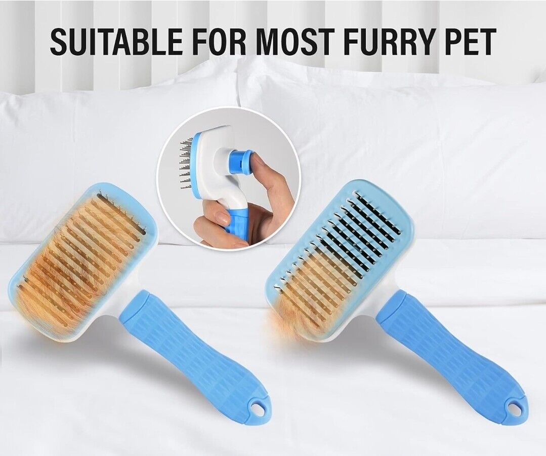 Jegtew Dog_Brush, Cat brush, PetSlicker Brush,_Pet Grooming Brush Toolfor Pet 