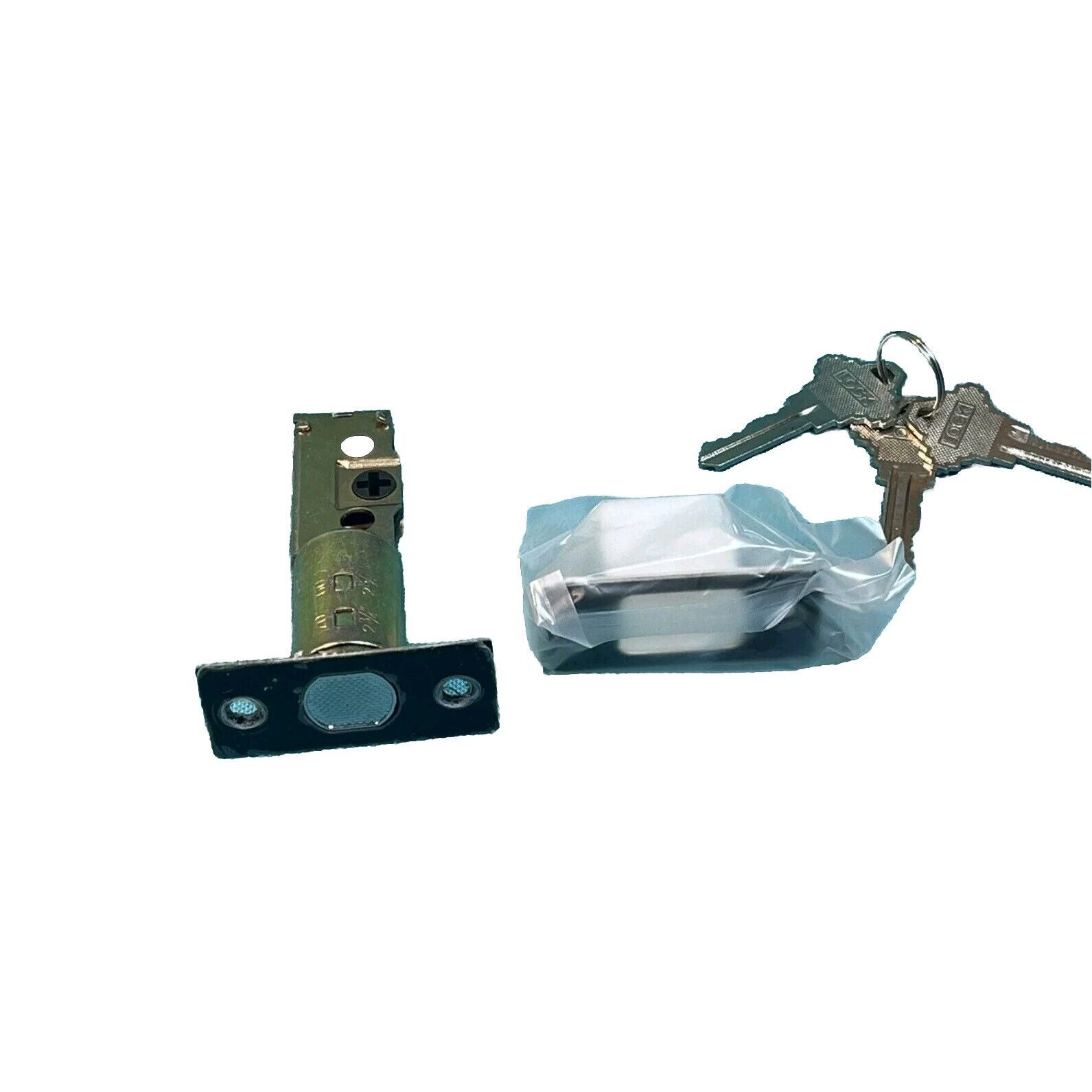 Circular Deadbolt Lock with Double Mechanical Key Lock Deadbolt SMY-D102