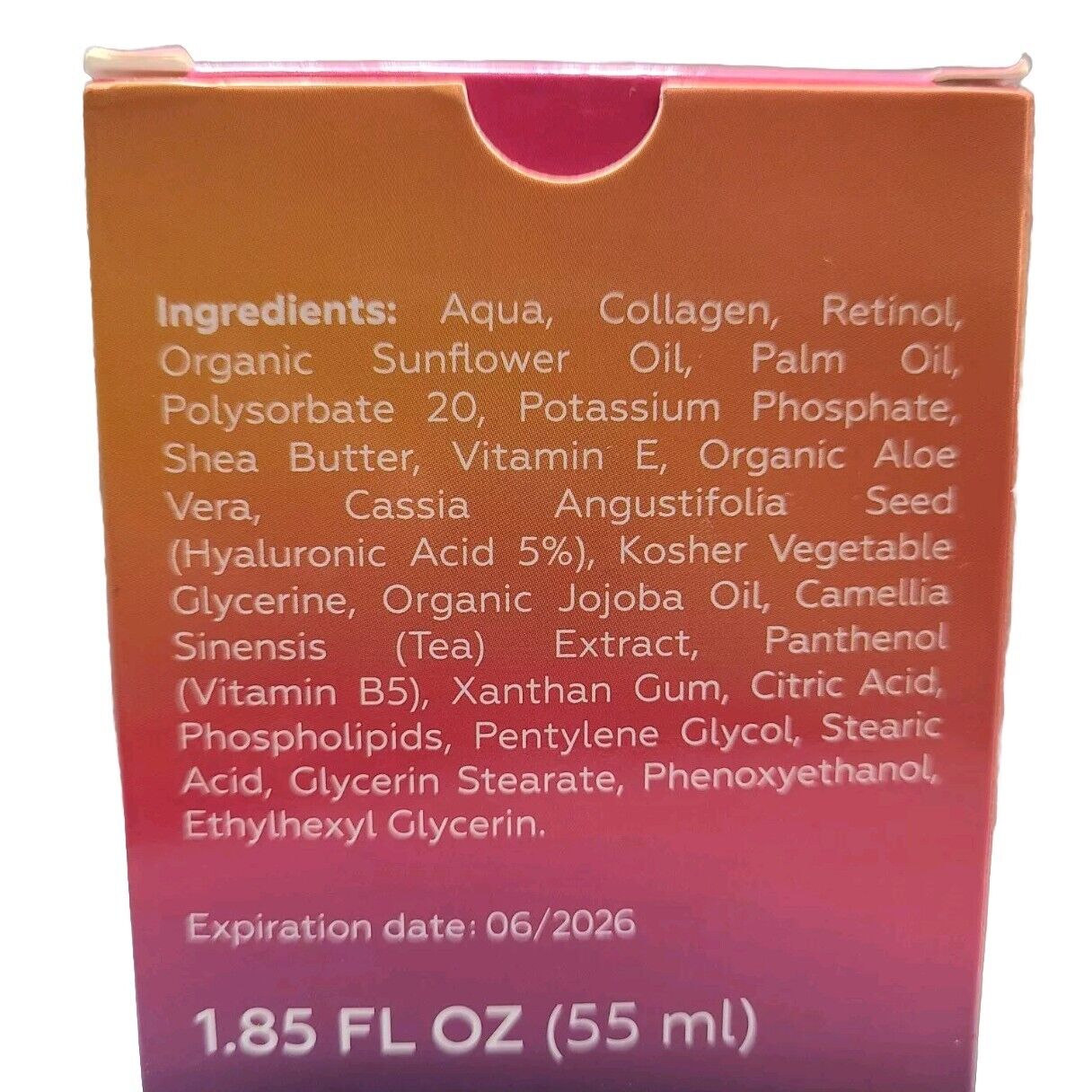 Retinol Cream for Face with Hyaluronic Acid, Day-Night Anti-Aging Moisturizer