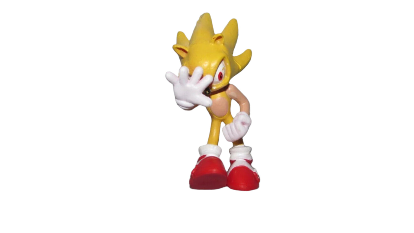 Sonic Anime The Hedgehog Toys -6 Pack Sonic Figurines -Sonic Toys,Sonic...