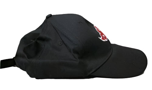 Naruto Hat Adjustable Snapback Uchiha Akatsuki Logo Baseball Cap with Necklace