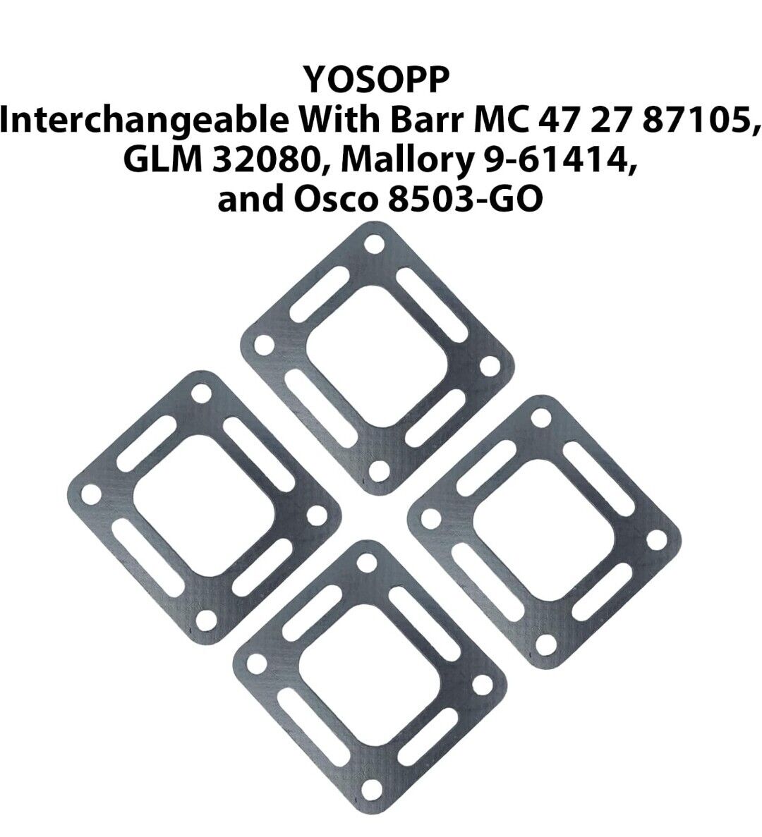 YOSOPP  Exhaust Gasket Set for Mercruiser Engine - Stern Drive, Stack Riser