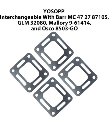 YOSOPP  Exhaust Gasket Set for Mercruiser Engine - Stern Drive, Stack Riser