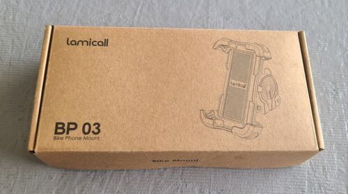 Lamicall Bike Phone Mount BP03 New in Box Black