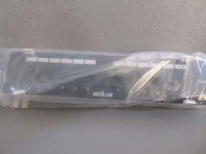 Cat6 12 Port Patch Panel Vertical 1U Wall Mount Ethernet Punch Panel UTP RJ45