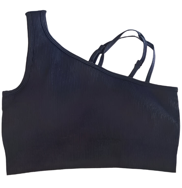 OQQ Women's 3 Piece Outfits Ribbed Seamless Exercise Scoop Neck Sports Bra...