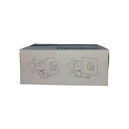 Circular Deadbolt Lock with Double Mechanical Key Lock Deadbolt SMY-D102