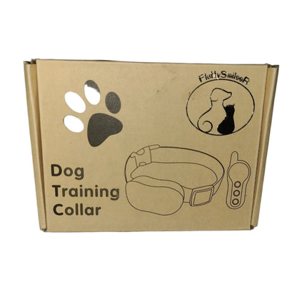 Fluffy Smilee R Dog Dog Training Collar-e Collar with Beep,Vibration and Mi