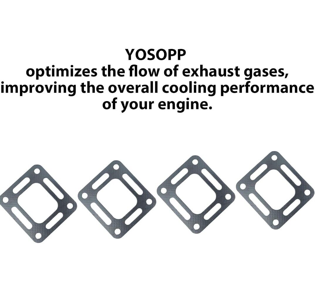 YOSOPP  Exhaust Gasket Set for Mercruiser Engine - Stern Drive, Stack Riser