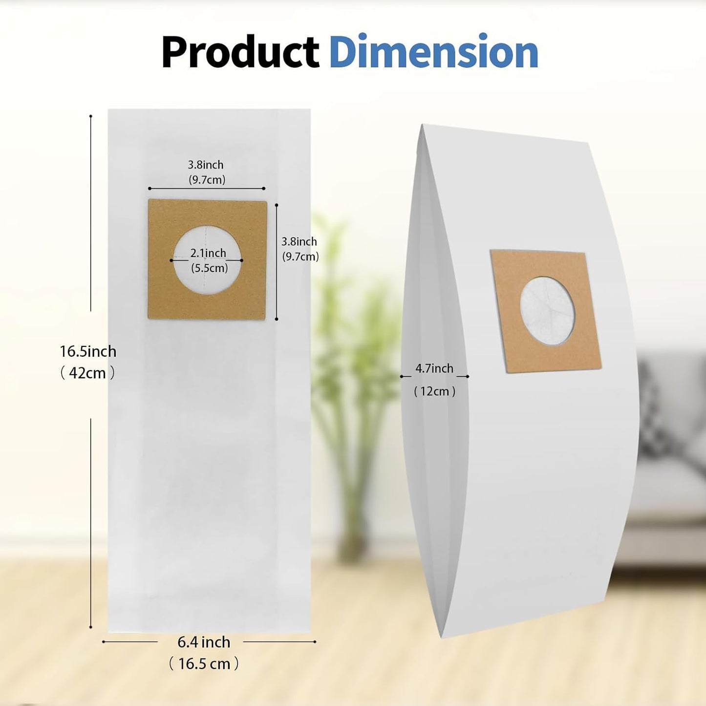 SPACE TENT Type Y HEPA Vacuum Bags 10-pack