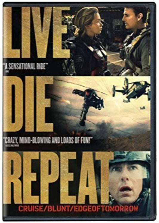 Live Die Repeat: Cruise / Blunt / Edge of Tomorrow