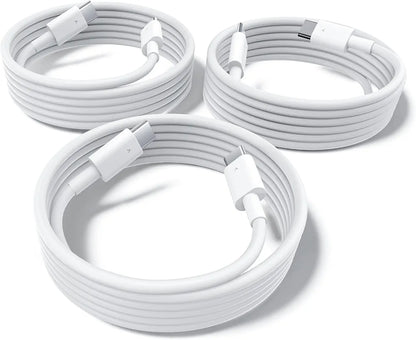 USB C Cable 60W 3ft 3Pack,USB C to USB C Fast Charging Cable Compatible with MacBook Pro，iPhone 15/15Pro/15ProMax, Samsung Galaxy S23, iPad Pro 2021, iPad Air 4 and More