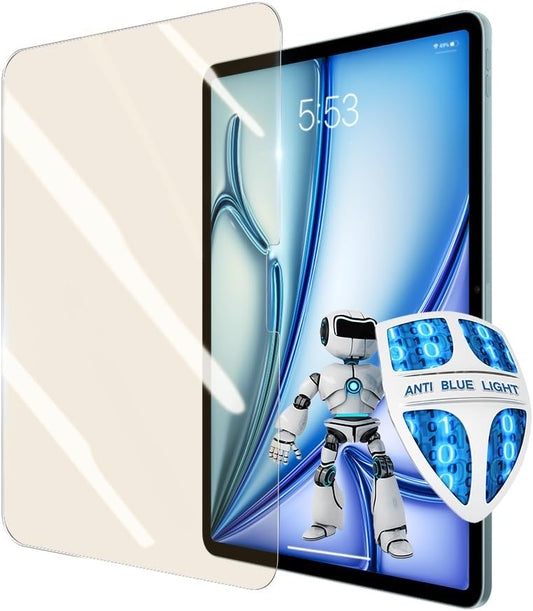 PERFECTSIGHT Anti Blue Light Screen Protector Compatible with iPad Air 13 Inch M3/M2 , [Medical-Grade HD Eye Protection] Blue Light Filter 6 Radiations Tempered Glass