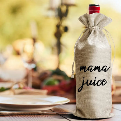 Mom Juice Wine Bag, Mom Birthday Gifts, mom Wine Bag, Mom Gifts, Gift Ideas for Mom, New Mom Gifts, Mothers Gifts for Mom from Daughter Son